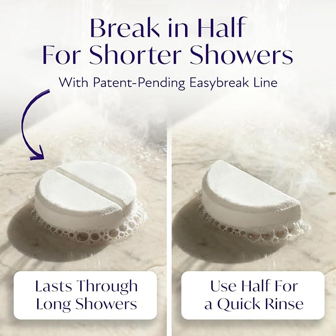 Solia Lavender Shower Steamers Aromatherapy 15-Pack - Image 3