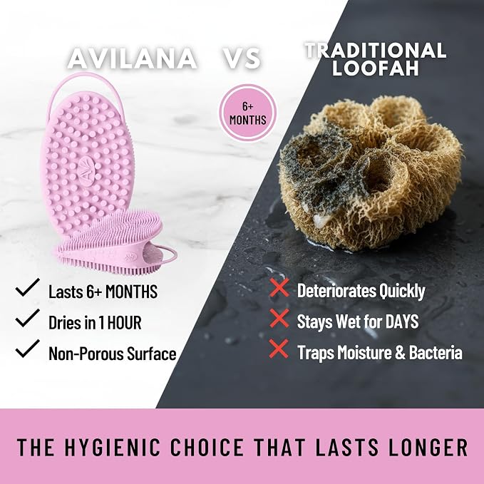 Body Face Scrubber Set Silicone - Image 3