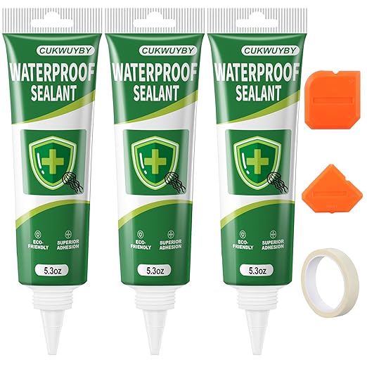 15.6 Oz Silicone Caulk Squeeze Tube Waterproof Silicone Sealant by Unknown