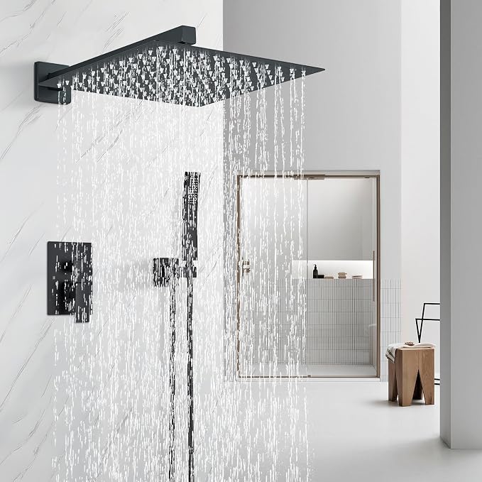 Shower Faucet Matte Black Shower System - Image 2