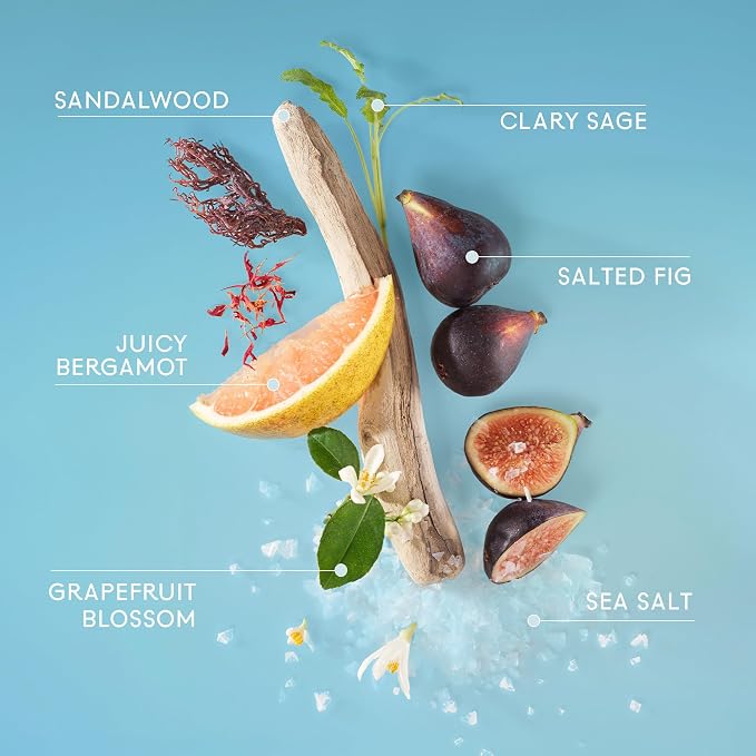 Lake & Skye 333 Sheer Fig + Salt Hair & Body Mist 3.4 Fl Oz, Grapefruit Blossom - Image 2