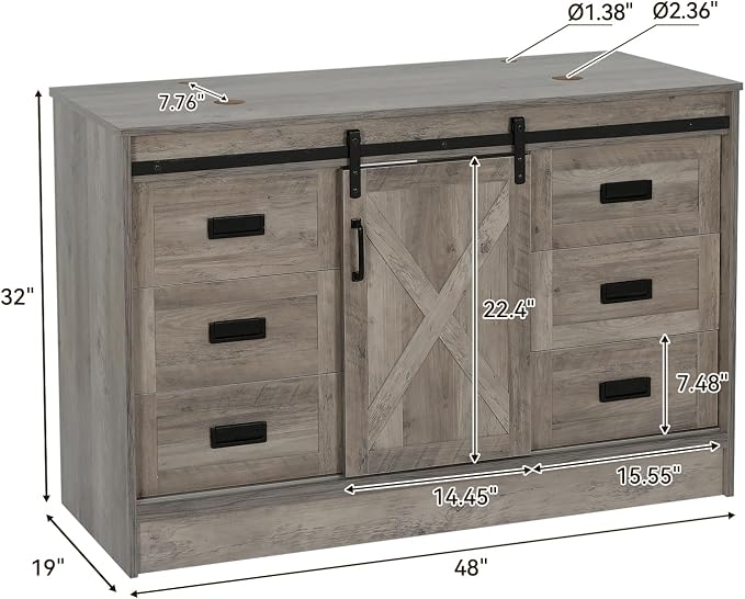 48" Barn Door Bathroom Vanity - Image 2