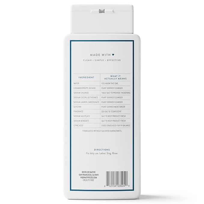 Native Body Wash Contains Naturally Derived Ingredients | - Image 11