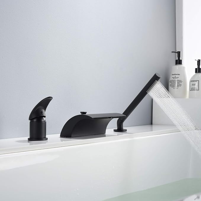 sumerain Black Roman Tub Faucet - Image 5
