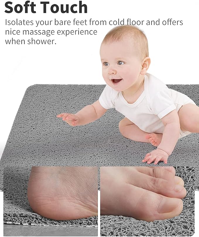 Non Slip Shower Mat, Comfortable Bath mat - Image 2