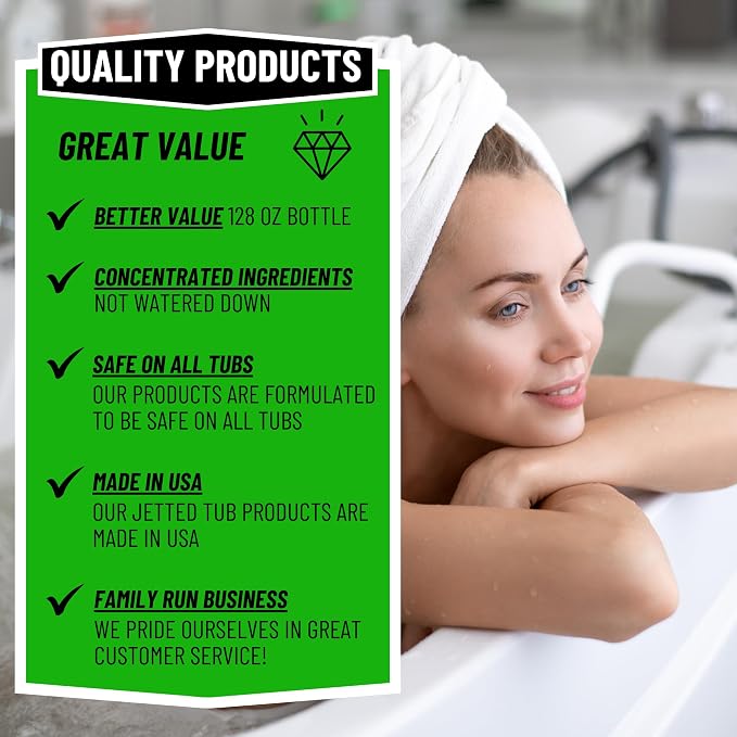 Jetted Tub Cleaner for Whirlpool & Jacuzzi Baths – Deep Jet Line & Pipe Flush - Image 9