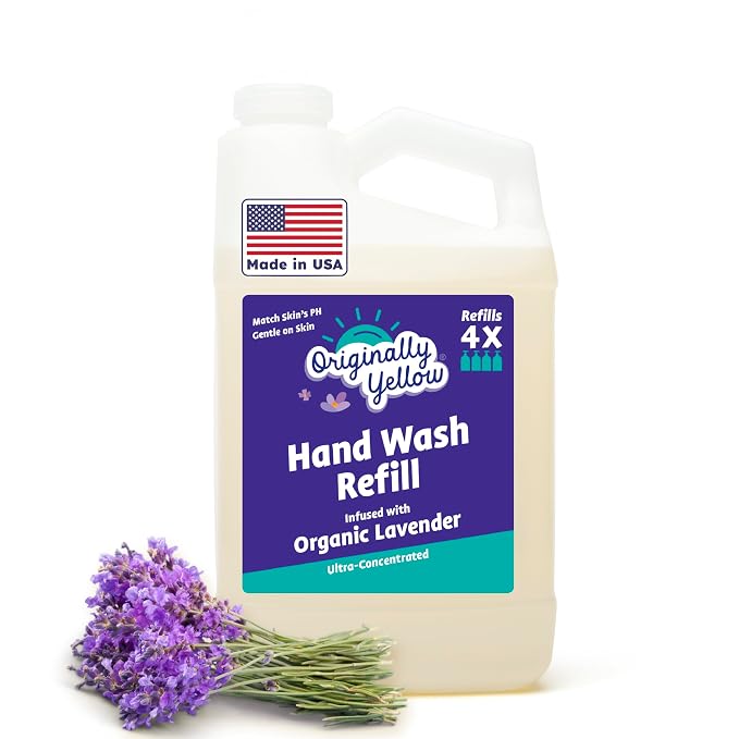 Originally Yellow Plant-Based Hand Soap All Natural Infused by OriginallyYellow