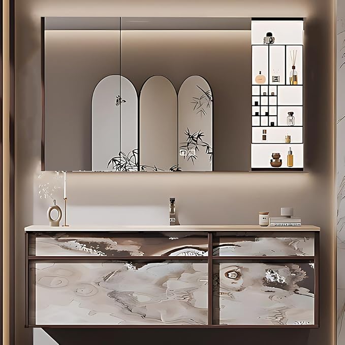44IN Modern Bathroom Vanity by TIZAZOFashionHome