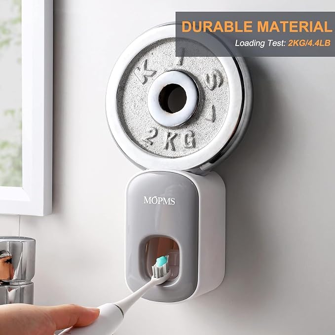 MOPMS Toothpaste Dispenser Wall Mounted - Image 4