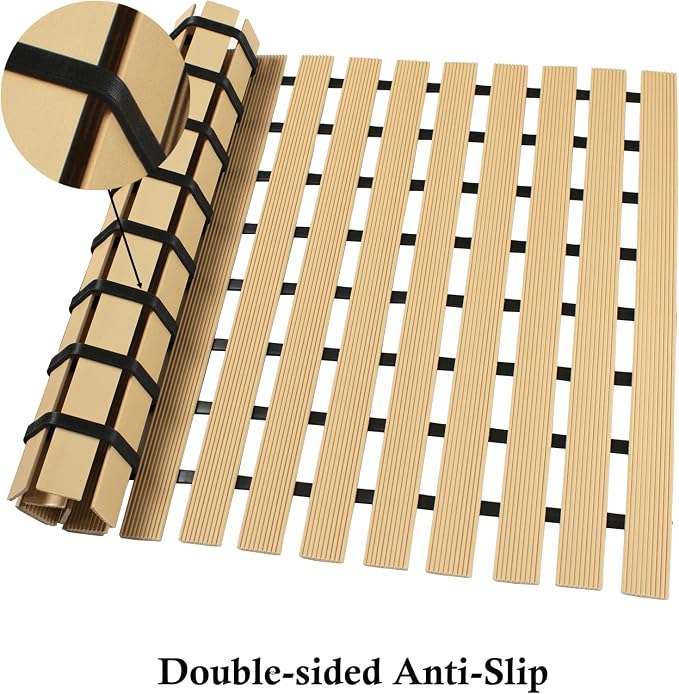 Non Suction Cups Shower Mat, Non Slip Shower Mats - Image 2