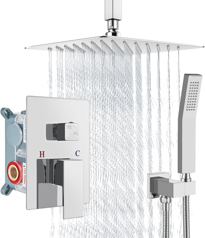 Aolemi Ceiling Mount Shower System Rain Shower Head by Aolemi