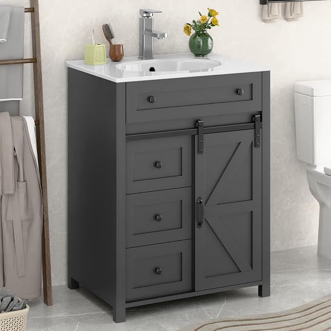 Vabches 24 Inch Bathroom Vanity - Image 3
