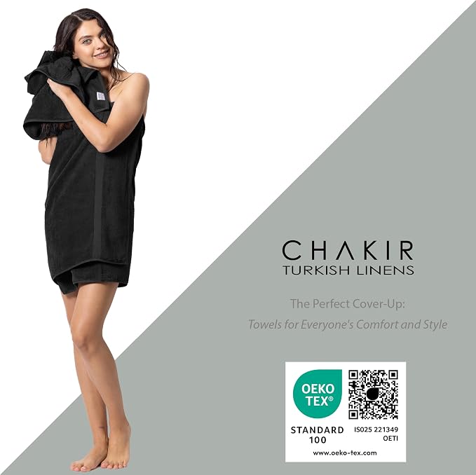 Chakir Turkish Linens, 100% Cotton Premium Quality Turkish Bath Sheets - Image 4