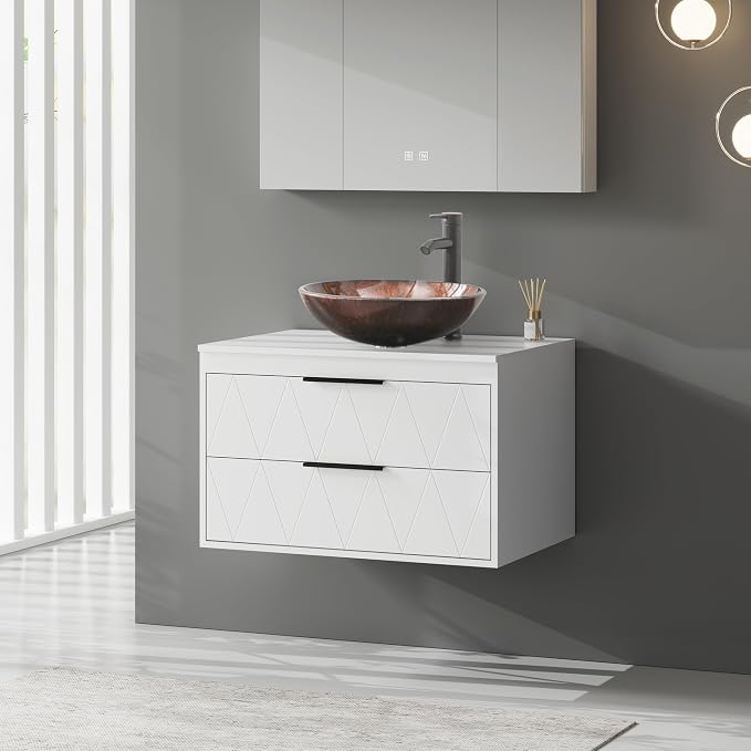 eclife 30" Floating Bathroom Vanities by eclife