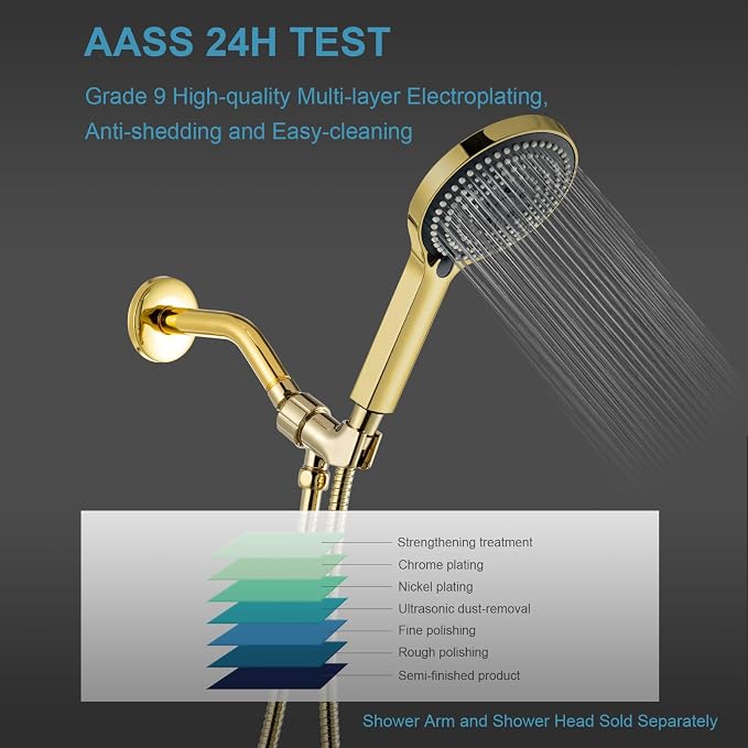 OFFO Shower Head Holder with Solid Metal Ball - Image 6