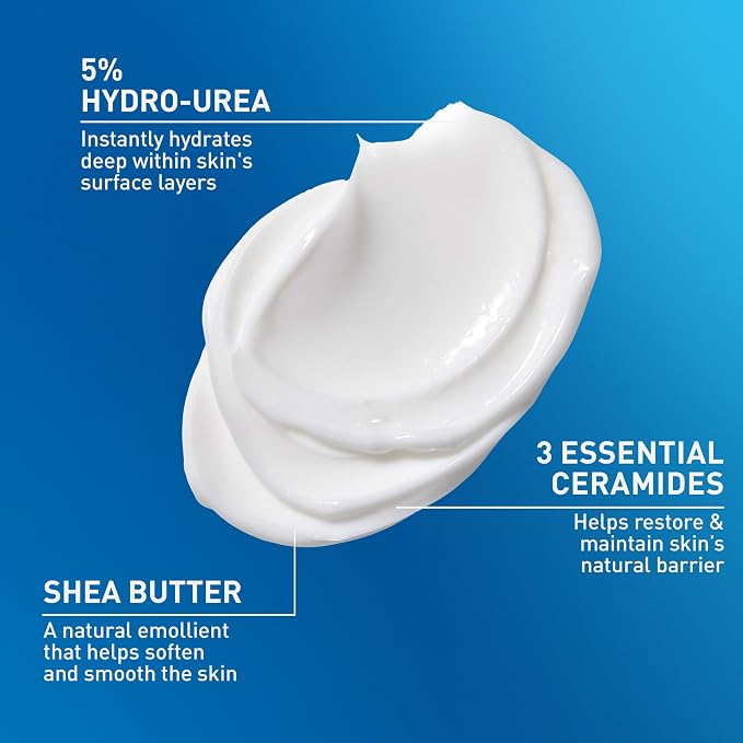 CeraVe Intensive Moisturizing Cream, Body Moisturizer - Image 3