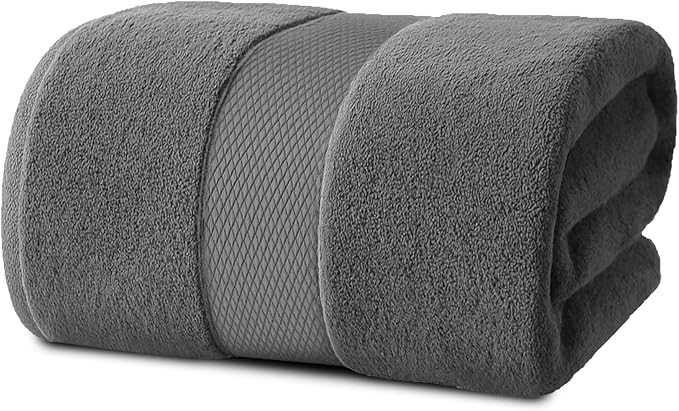 Infinitee Xclusives – Luxury Bath Sheets Towels – 1 Pack 600 GSM – 100% Ring by InfiniteeXclusives