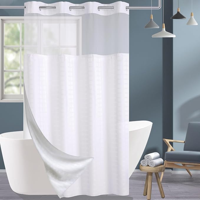 Conbo Mio Stall No Hook Shower Curtain by ConboMio