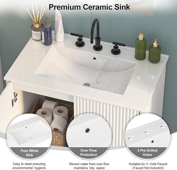 Freestanding Bathroom Vanity - Image 4