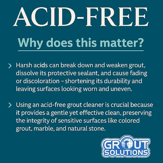 Grout Cleaner: Acid-Free Deep Cleaner & Stain Remover - Image 5