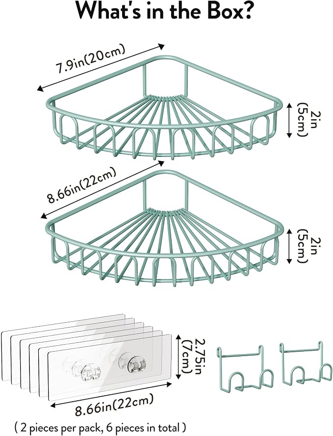 Orimade Corner Shower Caddy - Image 8