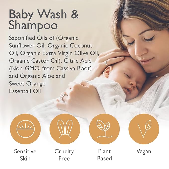 SoCal Suds & Company Organic Baby Shampoo and Body Wash - Image 4