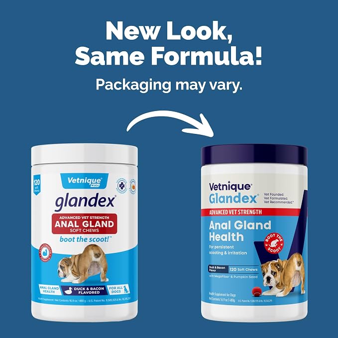 Vetnique Glandex Anal Gland Soft Chew Treats - Image 2