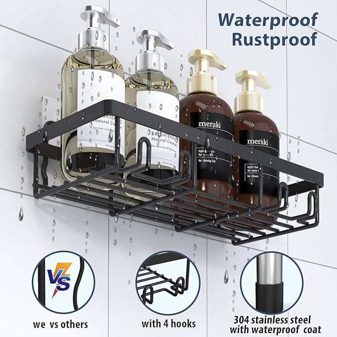 10 Pack Shower Caddy Organizer Rack Shelf - Image 5