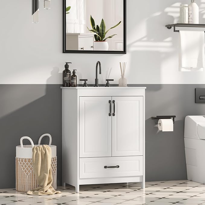 Freestanding Bathroom Vanity by Mepplzian