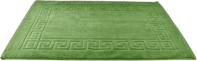 DAN RIVER Greek Cotton Bath Mats Set of 2 – Not a Bathroom Rug, Ultra Soft - Image 7