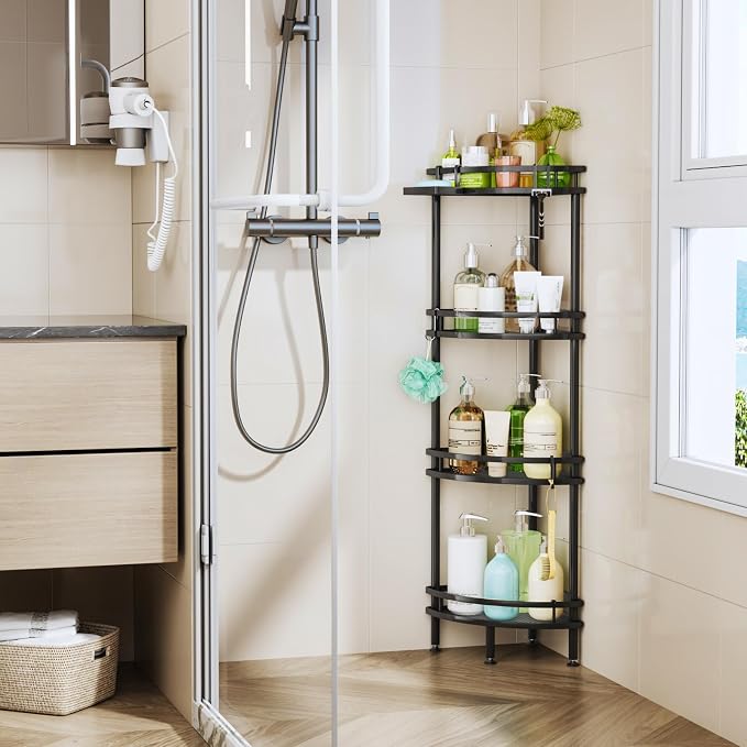 HapiRm Standing Corner Shower Caddy - Image 6