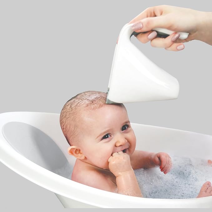 Shnuggle Newborn Baby Bath | Built in Support Bump and Soft Backrest | Suitable - Image 8