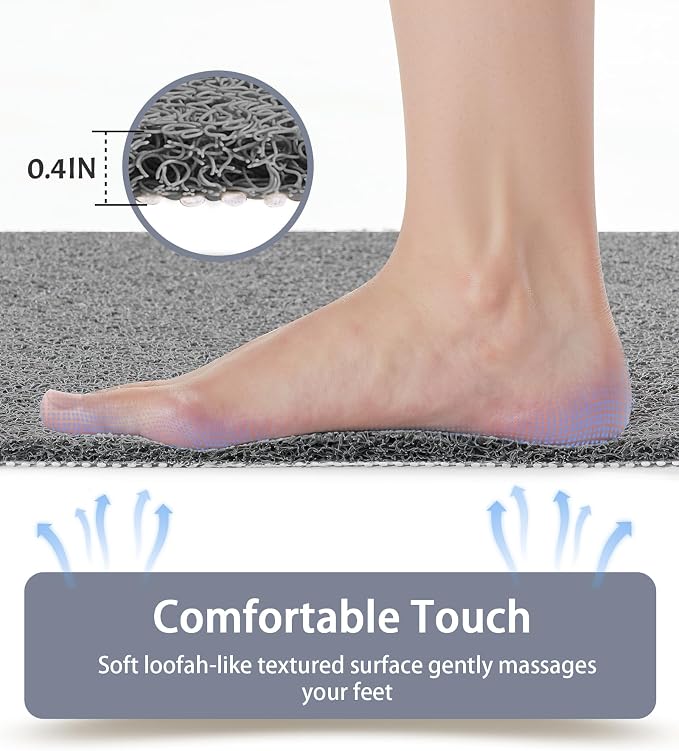 Mecko Square Non-Slip Shower Mats - Image 4