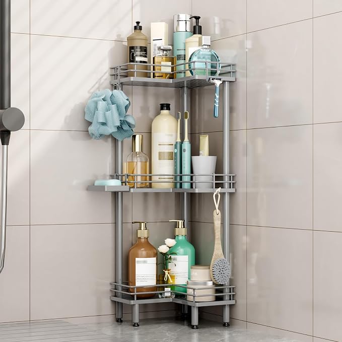 HapiRm Corner Shower Caddy Standing by HapiRm