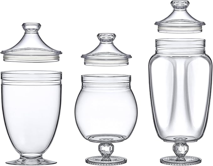 Amazing Abby - Admire - Plastic Apothecary Jars, Acrylic Jars - Image 5