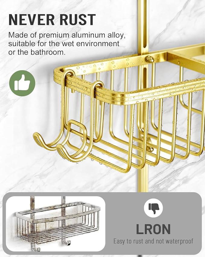 Adjustable Shower Caddy Hanging - Image 5
