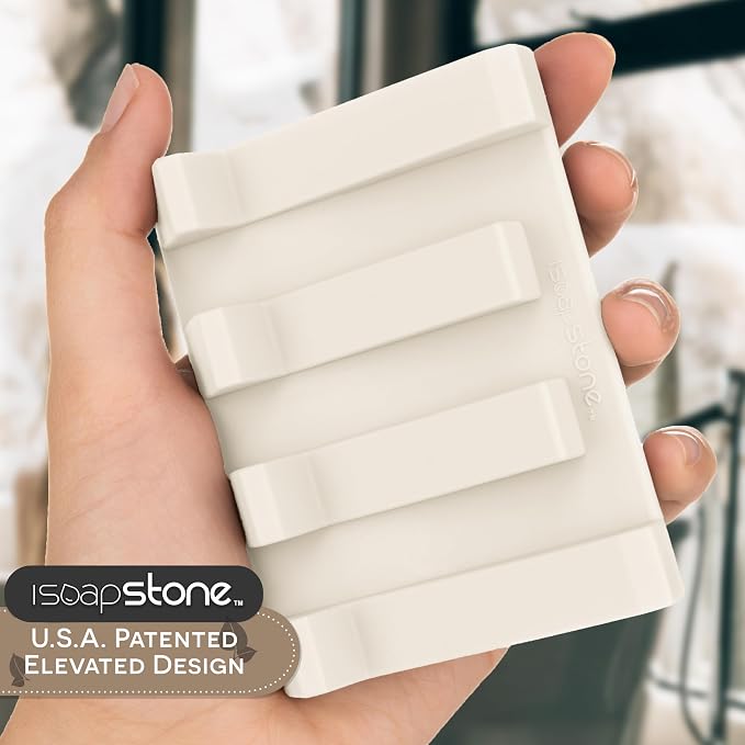 Silicone Soap Dish Self Draining Bar Soap Holder - Image 2