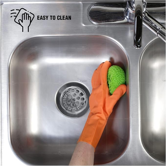 Everflow Stainless Steel Duplex Sink Strainer - Image 4