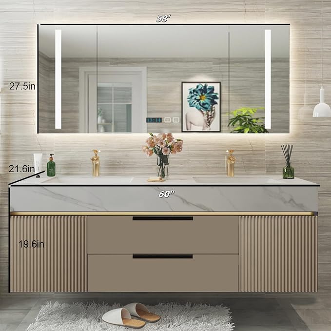 60in Floating Bathroom Vanity - Image 2