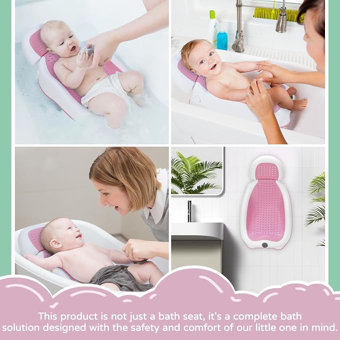 Baby Bath Support | Newborn Bathtub, - Image 3