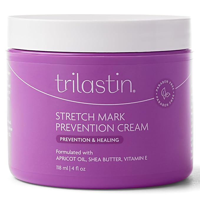 TriLASTIN Stretch Mark Cream for Pregnancy by TriLASTIN