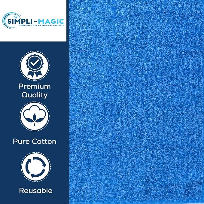 Simpli-Magic Cotton Hand Towels, 12 Pack, 16” x 27” - Image 2
