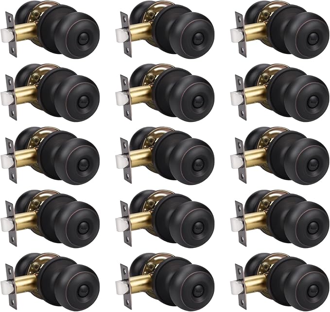 KNOBWELL Oil Rubbed Bronze Door Knobs by KNOBWELL