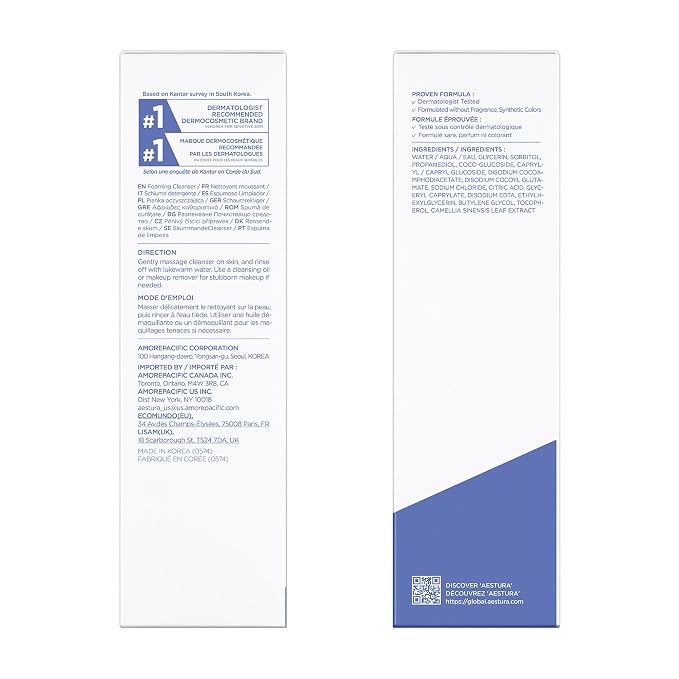 AESTURA ATOBARRIER365 Gentle pH-Balanced Foaming Cleanser - Image 8