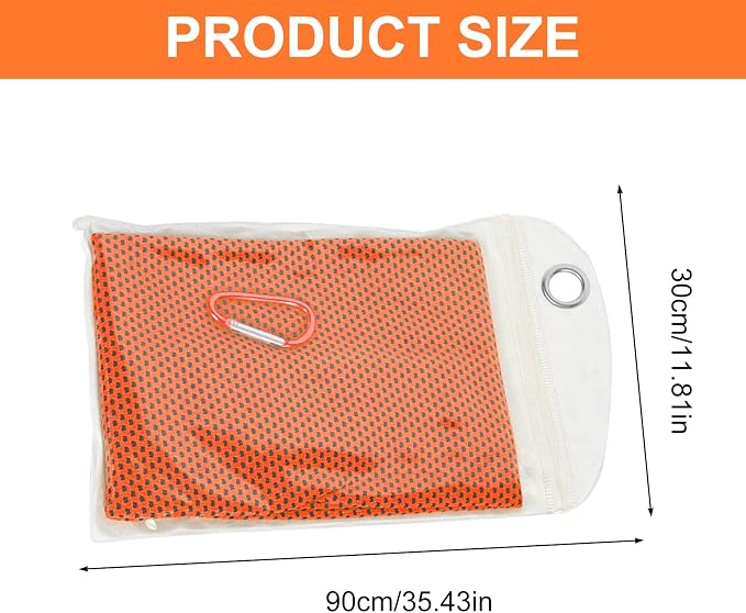 Portable Quick Dry Gym Towel Wicking Workout Cooling - Image 9