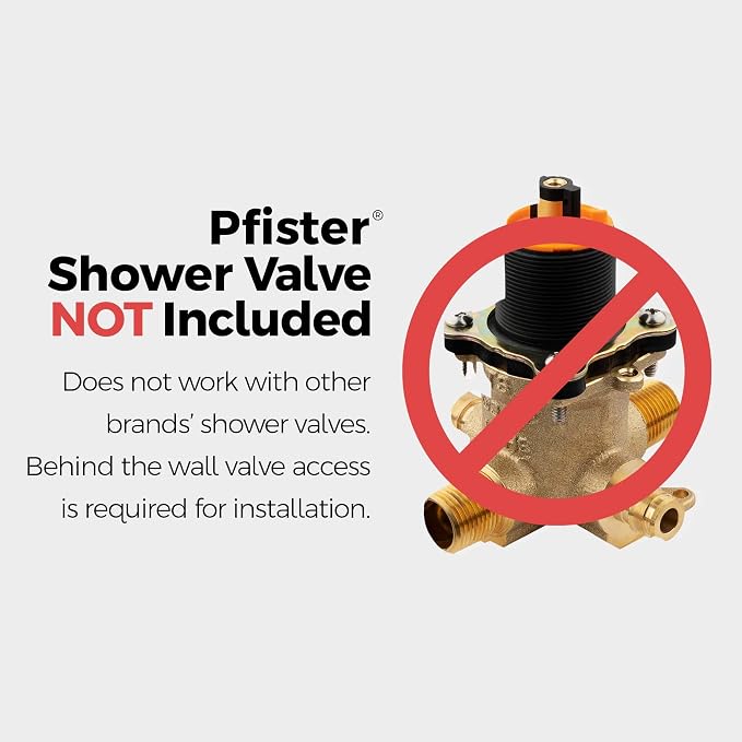Pfister Weller Roman Tub Trim, Valve Not Included, 3-Hole Install, Polished - Image 3