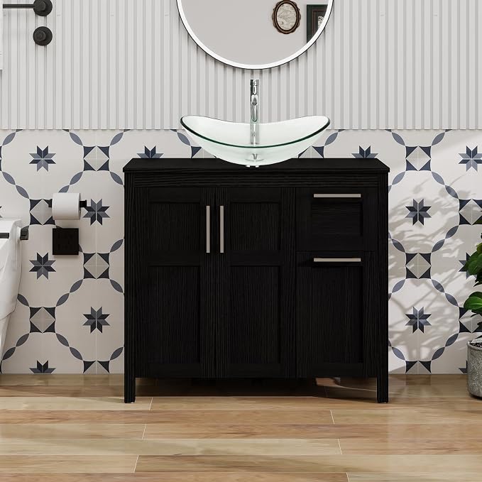 YOURLITE 36 Inches Traditional Bathroom Vanity Set - Image 2