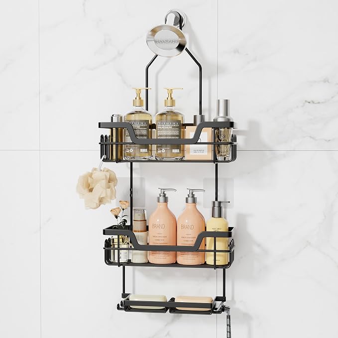 SWTYMIKI Bathroom Shower Caddy Hanging by SwtyMiki-TidyHomeSweetLife
