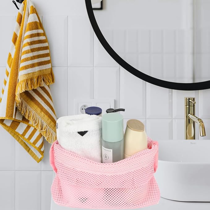 Mesh Shower Caddy Portable Shower Bag - Image 5