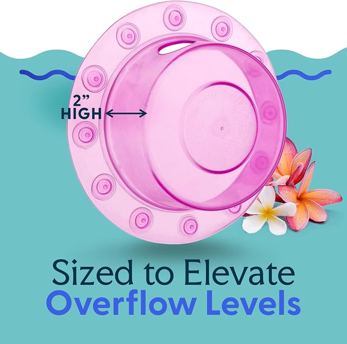 SlipX Solutions Bottomless Bath | Overflow Drain Cover - Image 6